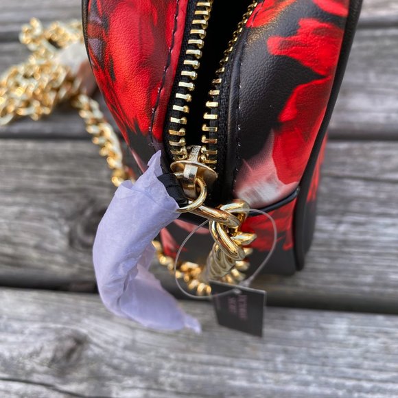 Victoria's Secret Bold Floral Chain Strap Crossbody Bag - Picture 9 of 16